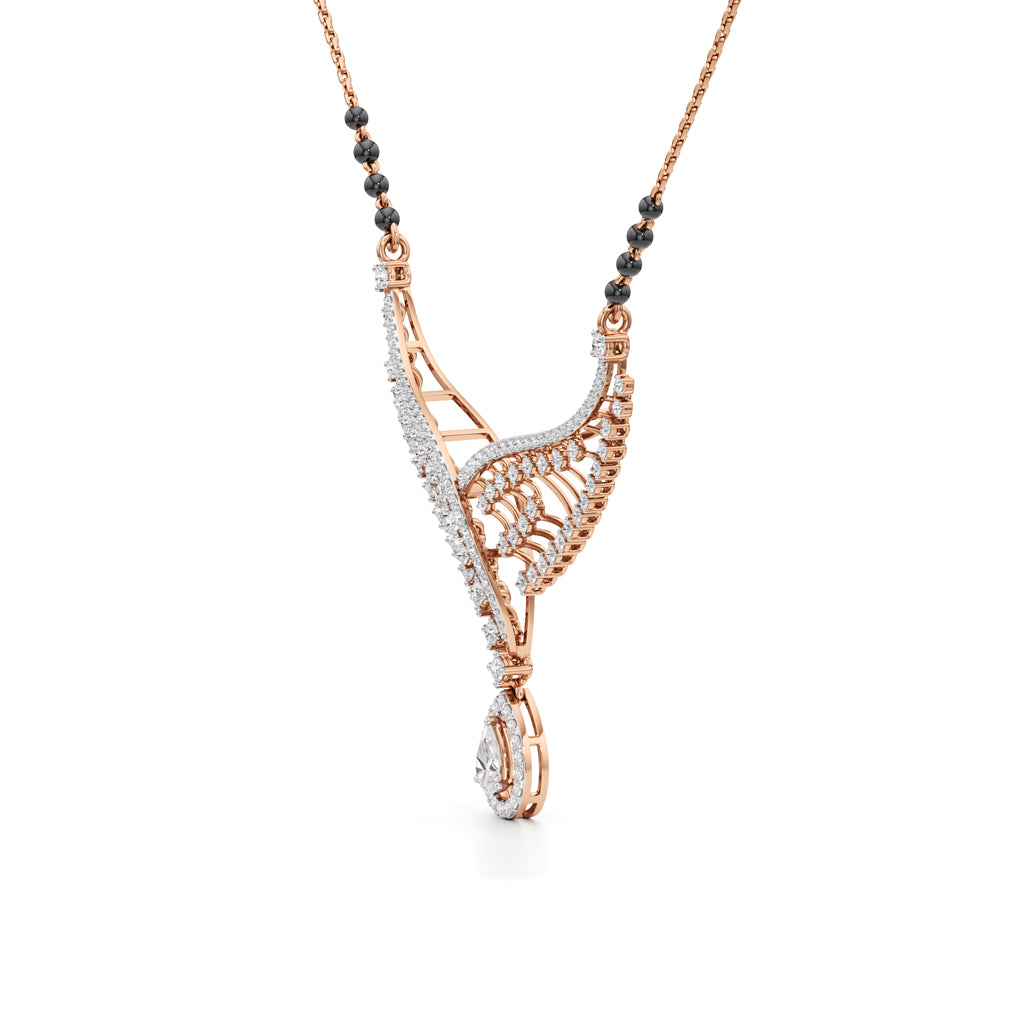 Royal Lattice Mangalsutra