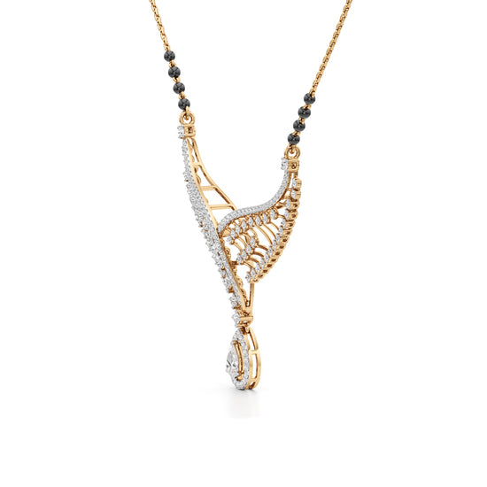 Royal Lattice Mangalsutra