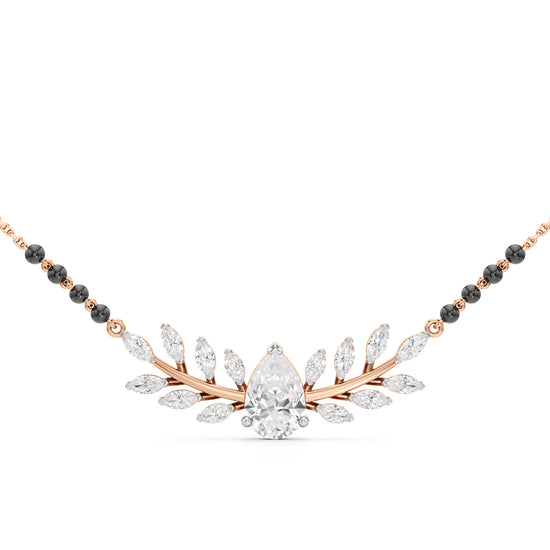 Lustre Leaf Mangalsutra