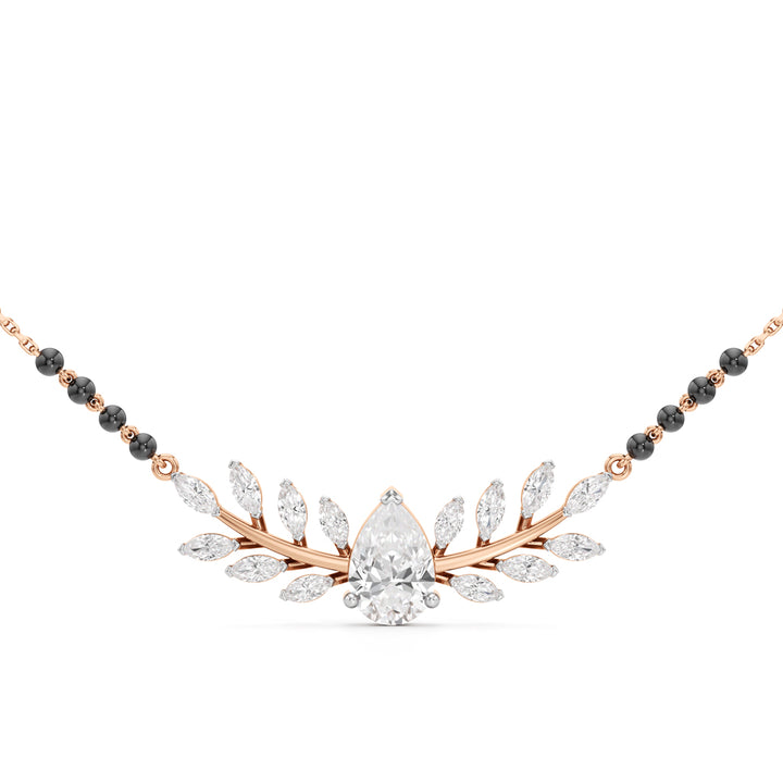 Lustre Leaf Mangalsutra