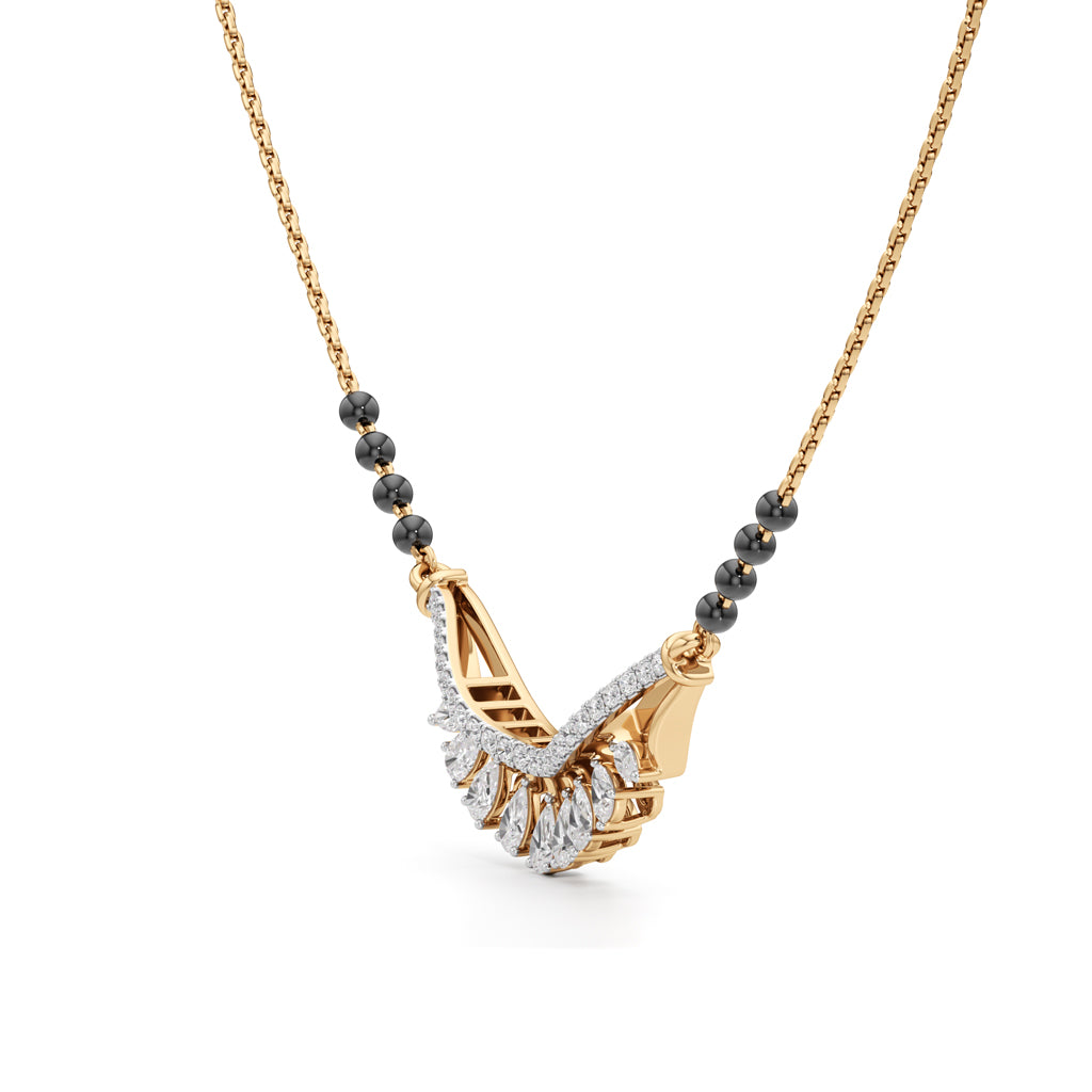 Chandrika Halo Mangalsutra