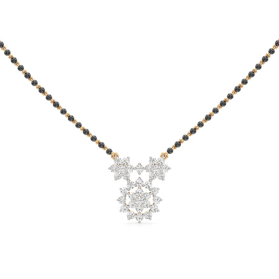 Floral Radiance Mangalsutra.
