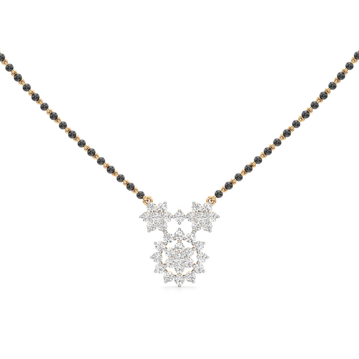 Floral Radiance Mangalsutra.