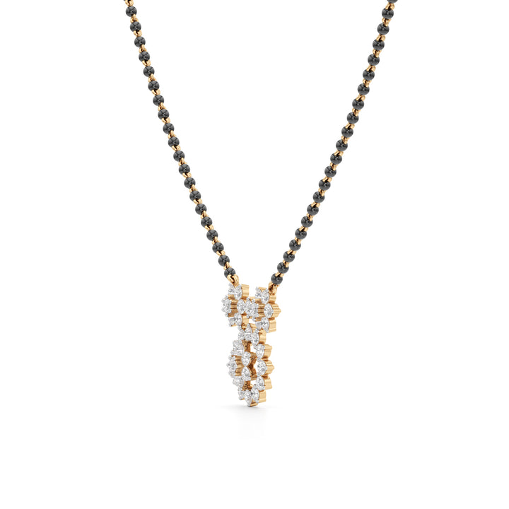 Floral Radiance Mangalsutra.