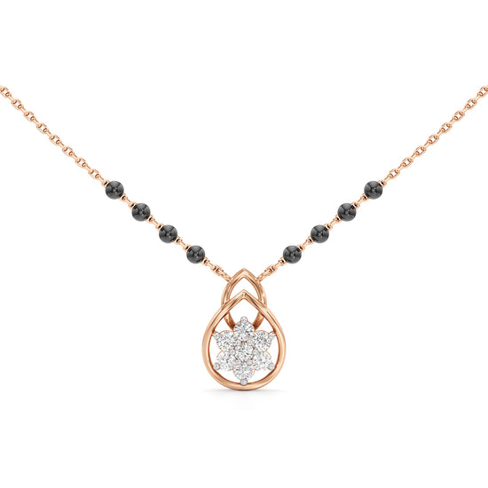 Teardrop Blossom Mangalsutra