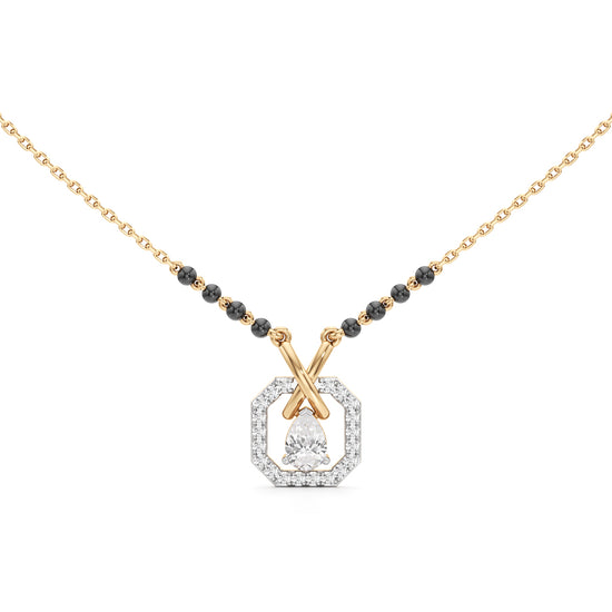 Ethereal OctaBloom Diamond Mangalsutra