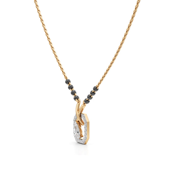 Ethereal OctaBloom Diamond Mangalsutra