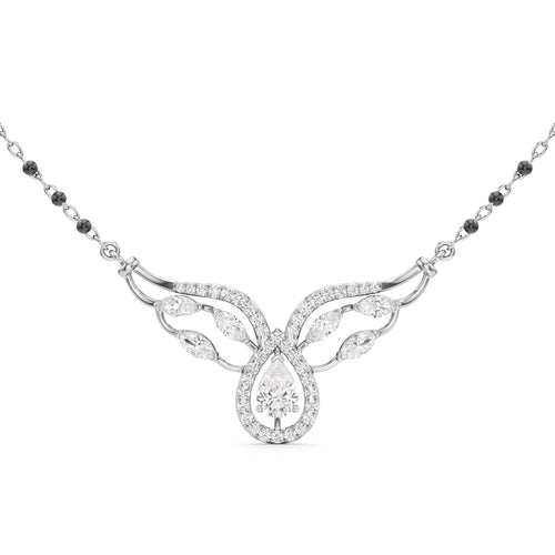 Celestia Winged Grace Diamond Mangalsutra