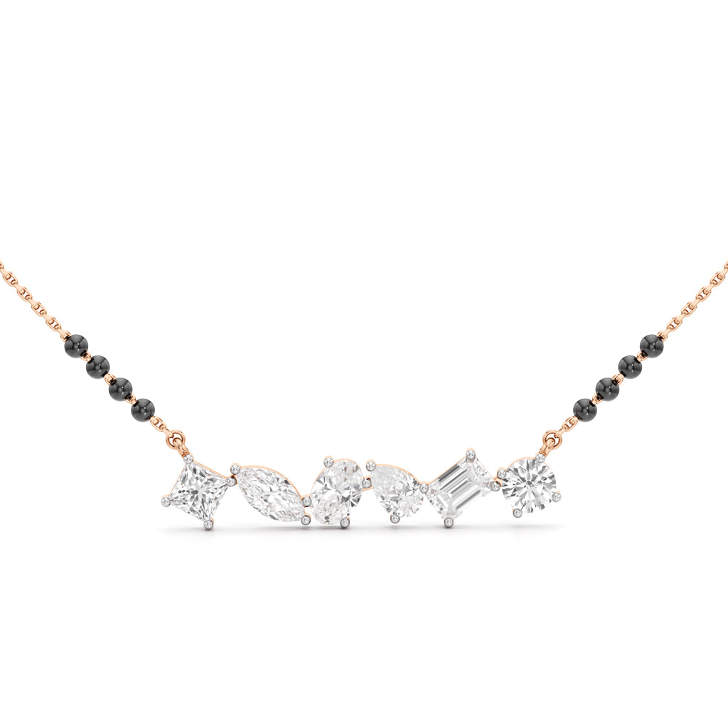 Celestia Multi-Cut Diamond Mangalsutra