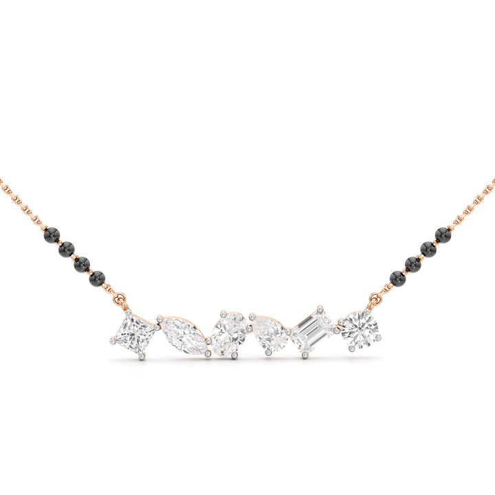 Celestia Multi-Cut Diamond Mangalsutra