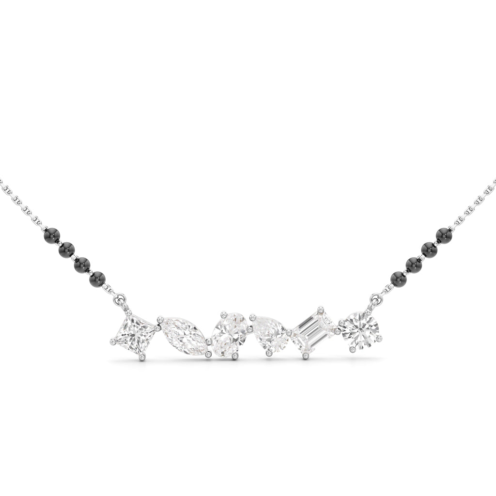 Celestia Multi-Cut Diamond Mangalsutra