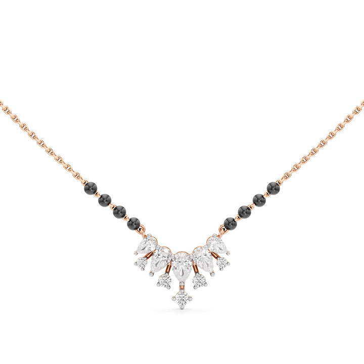 Vireya Diamond Cluster Mangalsutra