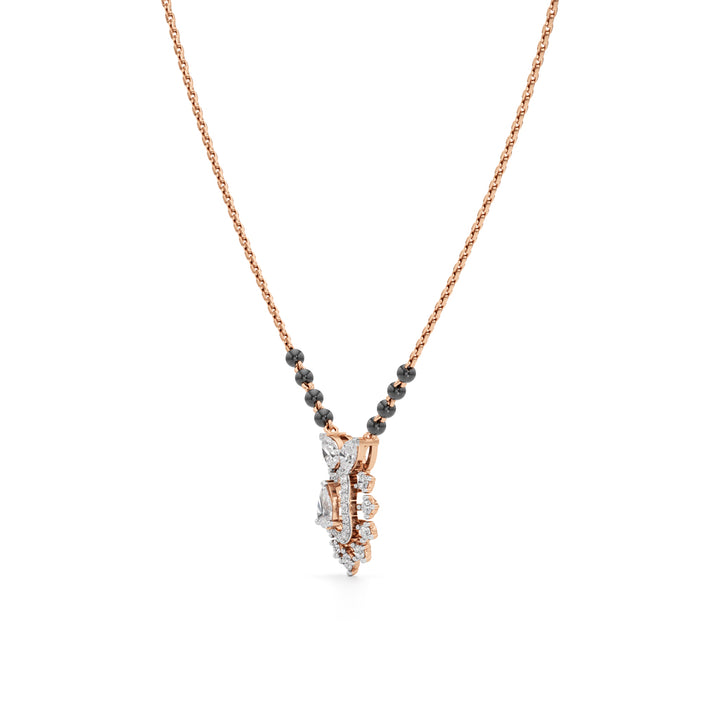 Aarohi Royal Bloom Diamond Mangalsutra
