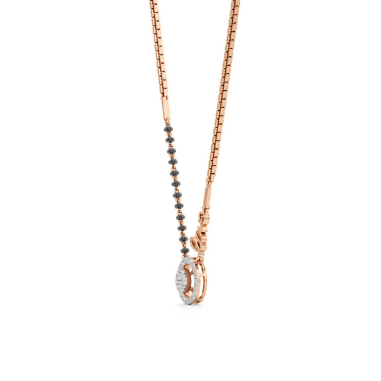 Aarohi Circle of Love Diamond Mangalsutra