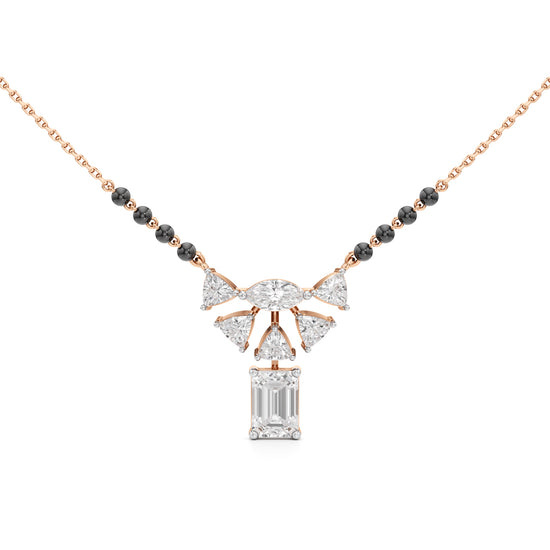 Aadhira Regal Charm Diamond Mangalsutra