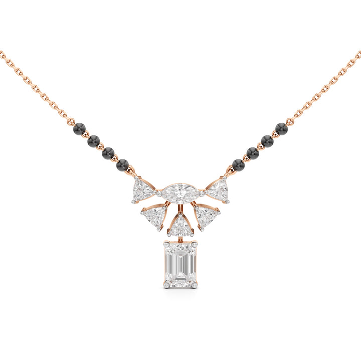 Aadhira Regal Charm Diamond Mangalsutra