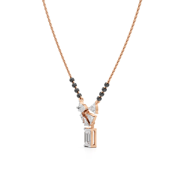 Aadhira Regal Charm Diamond Mangalsutra