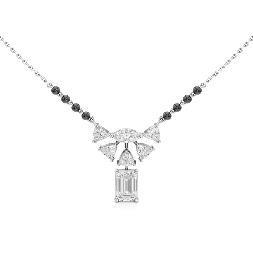 Aadhira Regal Charm Diamond Mangalsutra