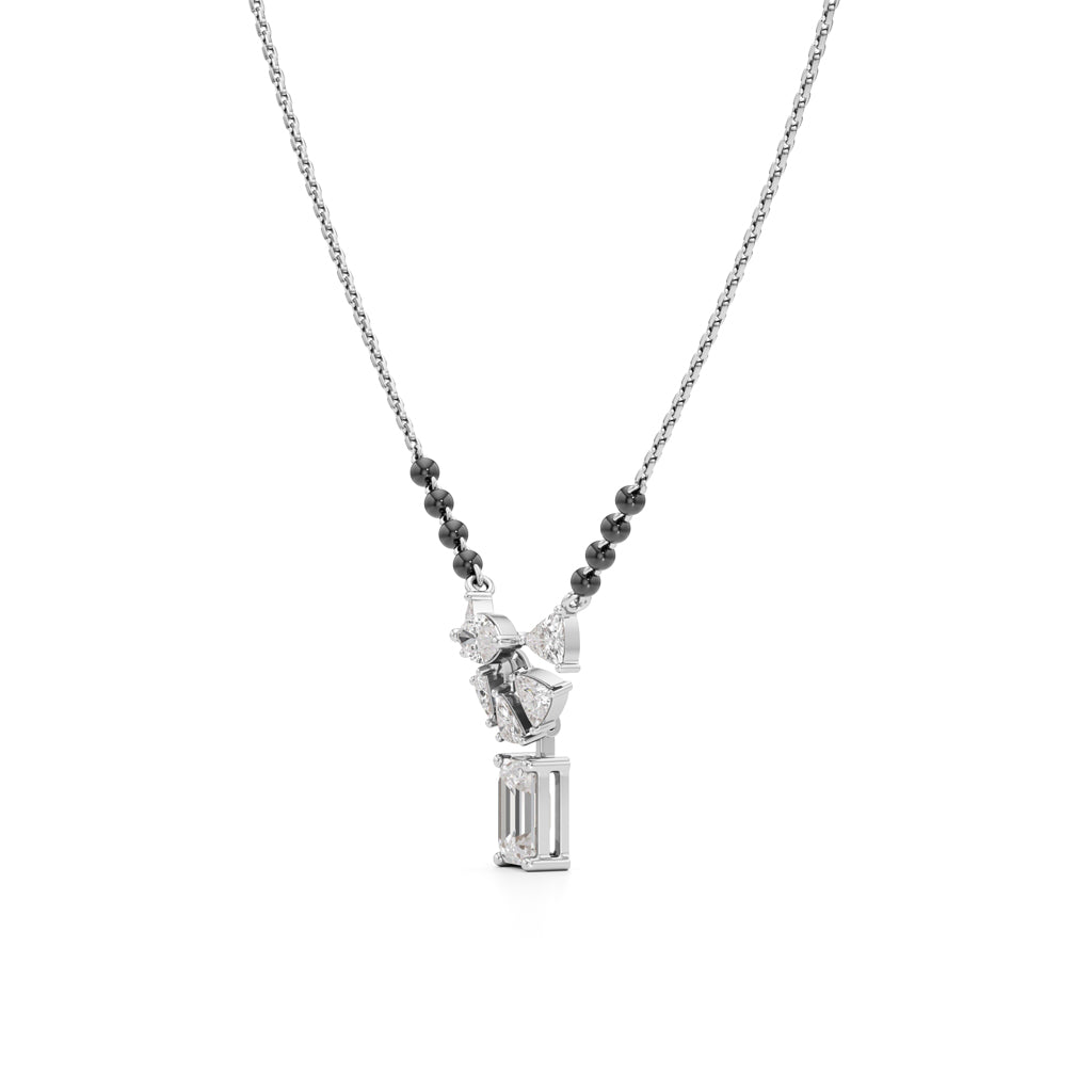Aadhira Regal Charm Diamond Mangalsutra