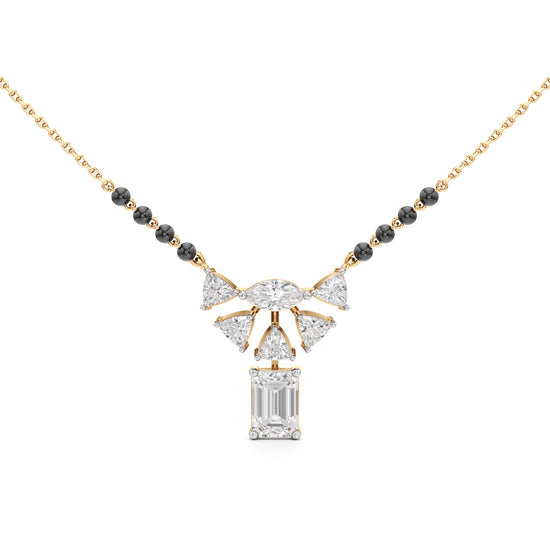 Aadhira Regal Charm Diamond Mangalsutra