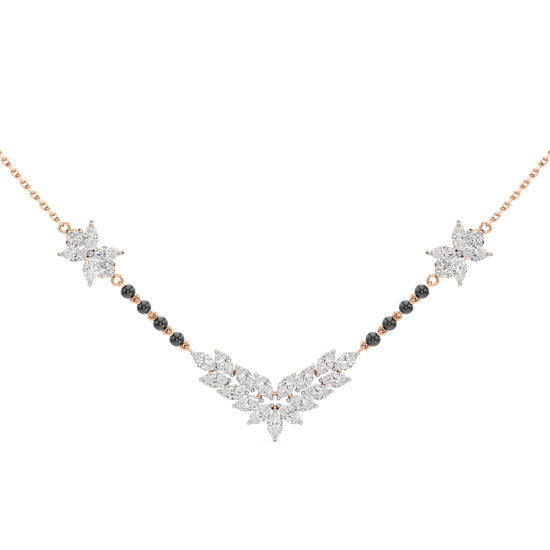 Aarohi Marquise Elegance Diamond Mangalsutra