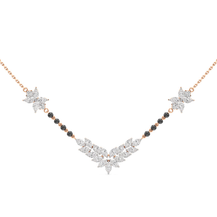 Aarohi Marquise Elegance Diamond Mangalsutra