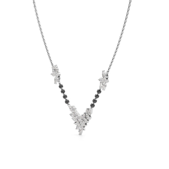 Aarohi Marquise Elegance Diamond Mangalsutra