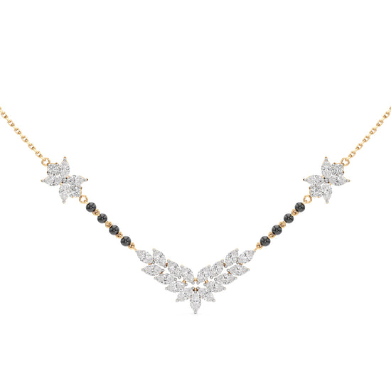 Aarohi Marquise Elegance Diamond Mangalsutra