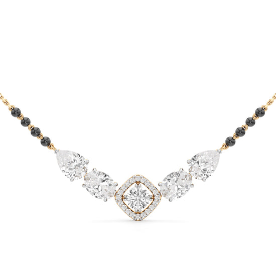 Regal Bloom Diamond Mangalsutra