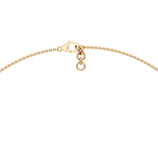 Twisted Teardrop Halo Pendant in 925 silver 18k Gold Plated