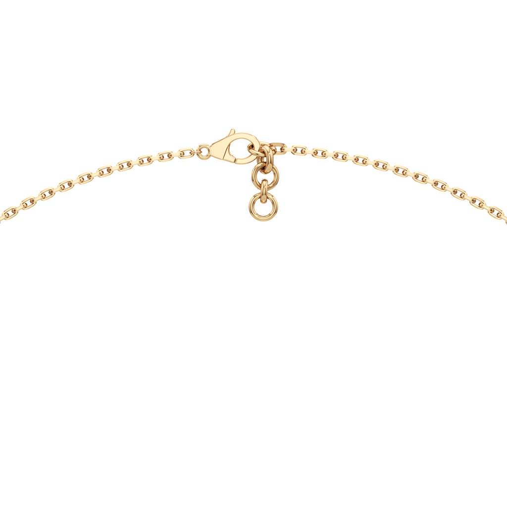Marquise Floral Bloom Pendant in 925 silver 18k Gold Plated