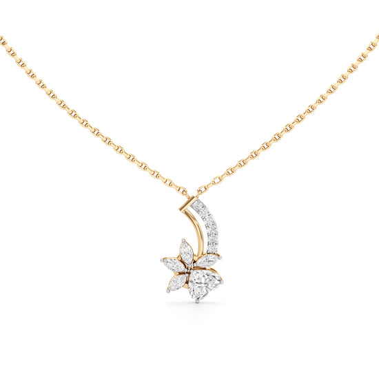 Classic Oval Halo Studs in 925 silver 18k Gold Plated Pendant