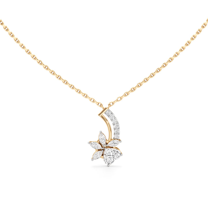 Classic Oval Halo Studs in 925 silver 18k Gold Plated Pendant