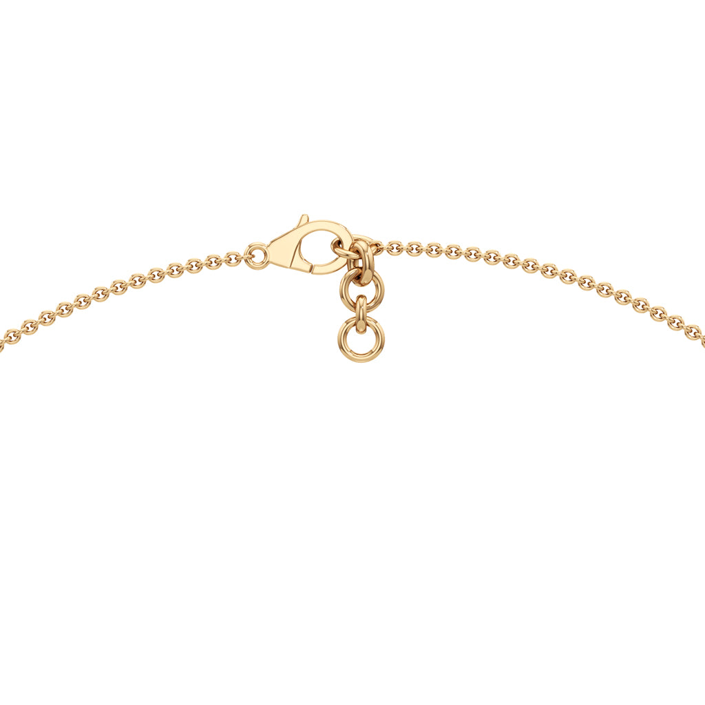 925 silver 18k Gold Plated Eternal Circle Heart Pendant