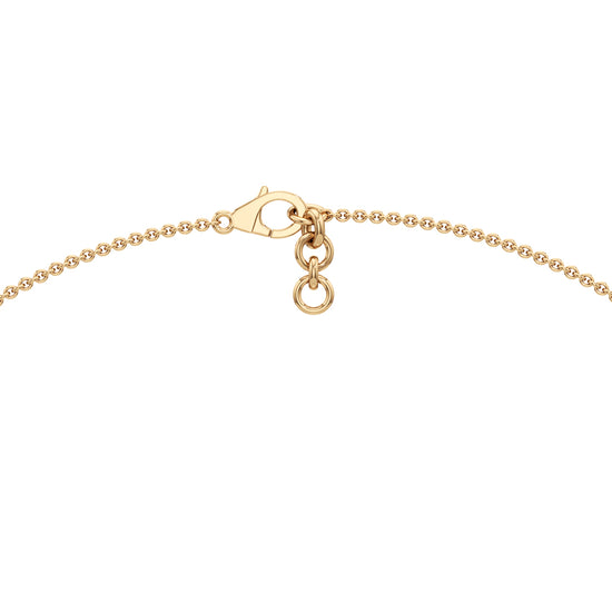 925 silver 18k Gold Plated Eternal Circle Heart Pendant